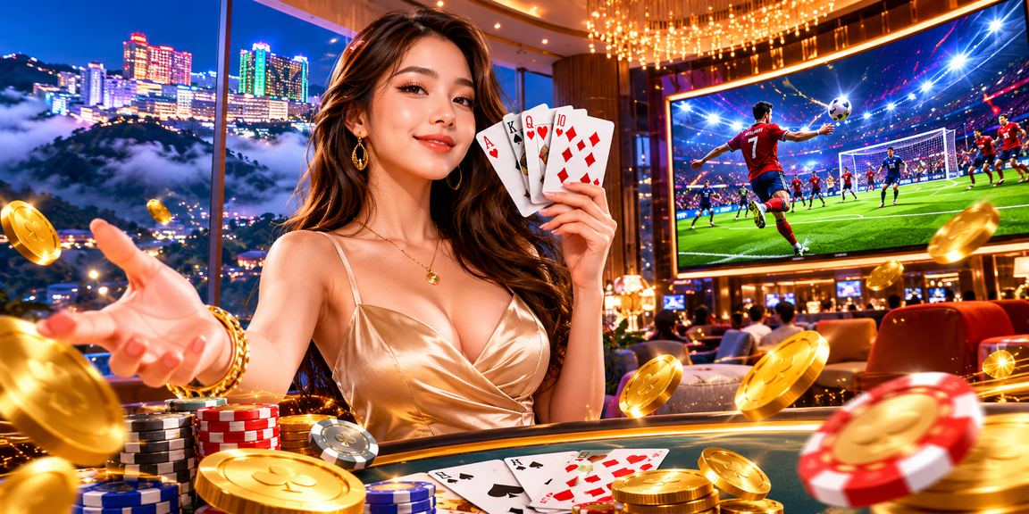 Penggemar sukan di Genting Highlands mengikuti pertaruhan sukan secara langsung melalui skrin besar