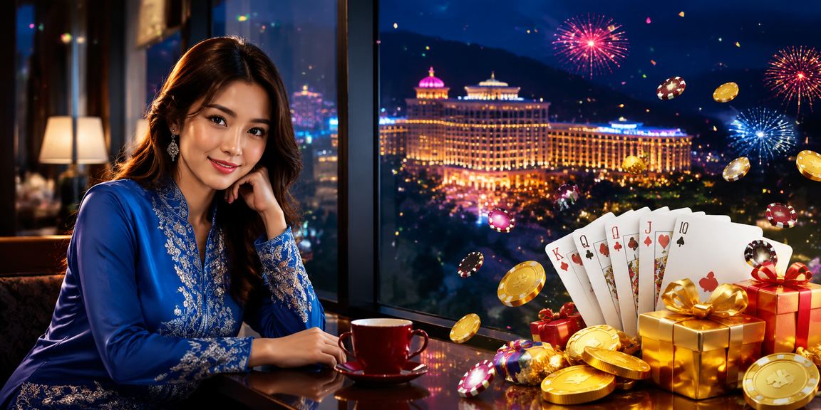 Pemain bergaya baju kurung menikmati permainan rummy sambil mengumpul mata VIP eksklusif di Genting Highlands