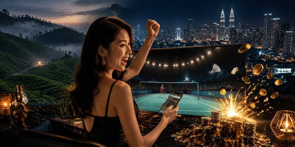 Pemandangan kasino hiburan di Malaysia dengan pelbagai permainan elektronik